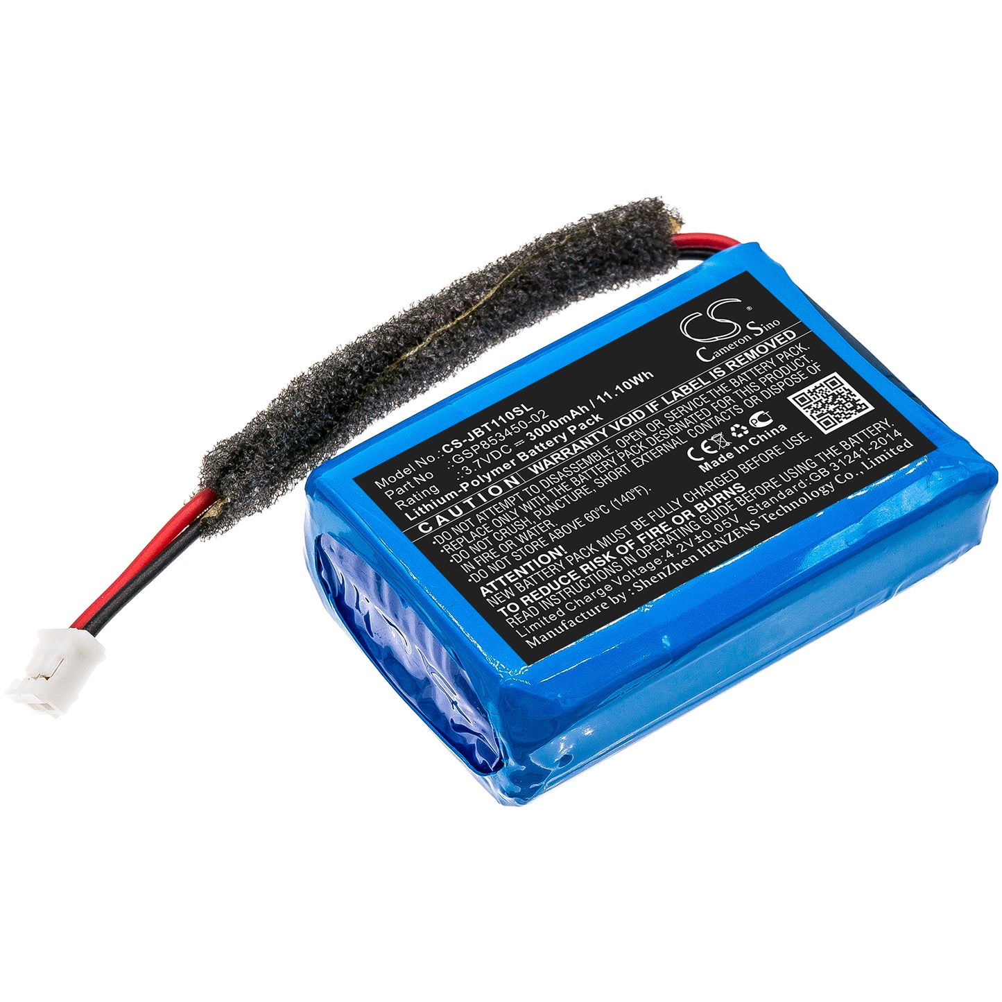 CS-JBT110SL Replacement Battery – Compatible with Turbo