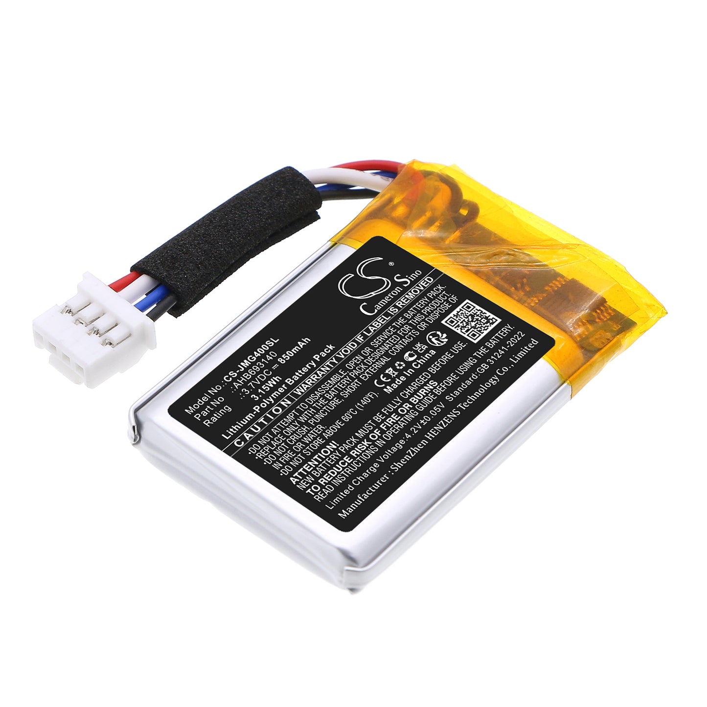 CS-JMG400SL Replacement Battery – Compatible with Go 4
