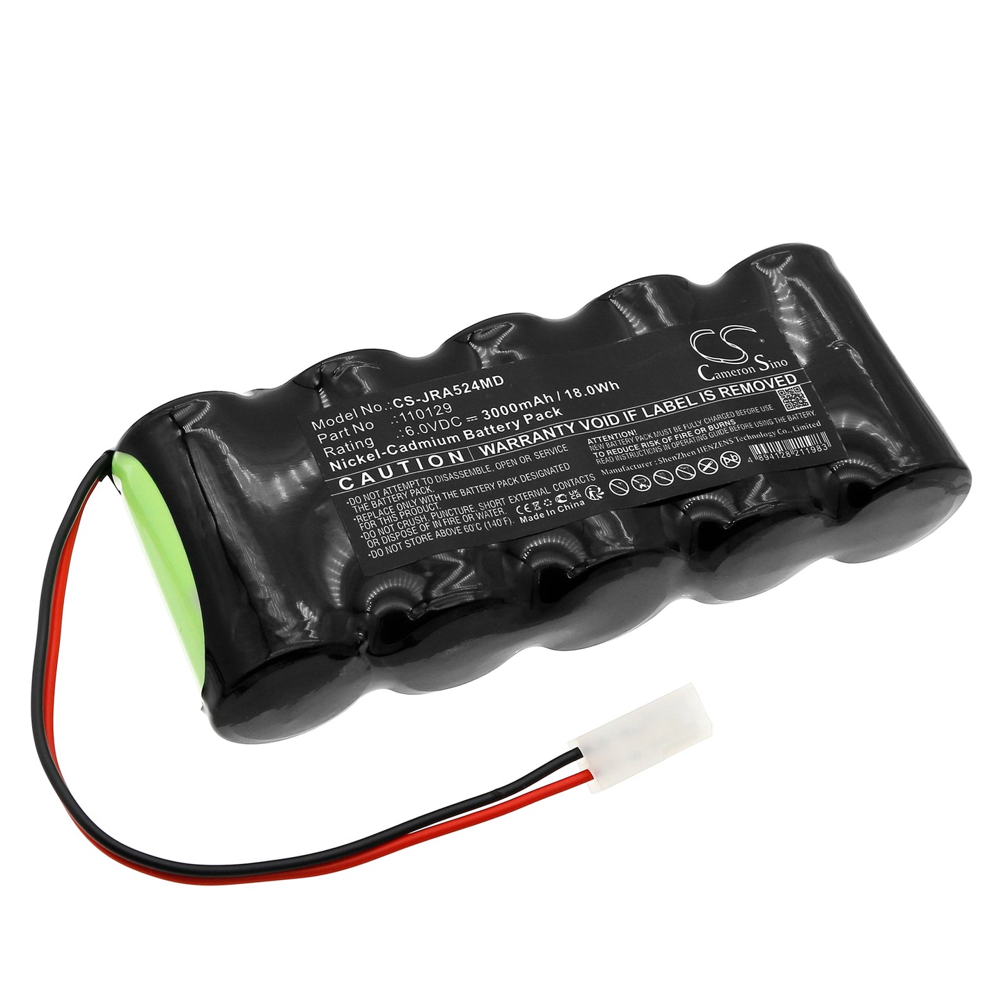 CS-JRA524MD Replacement Battery – Compatible with Apnoescreen