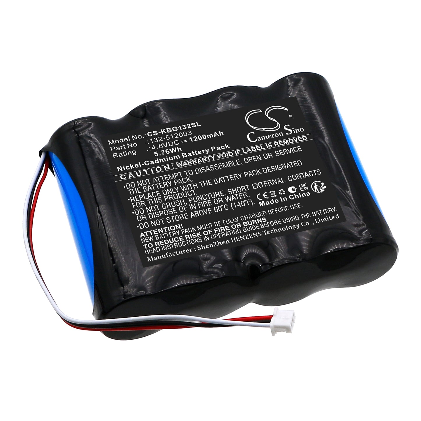 CS-KBG132SL Replacement Battery – Compatible with 132-512003, FDU G4