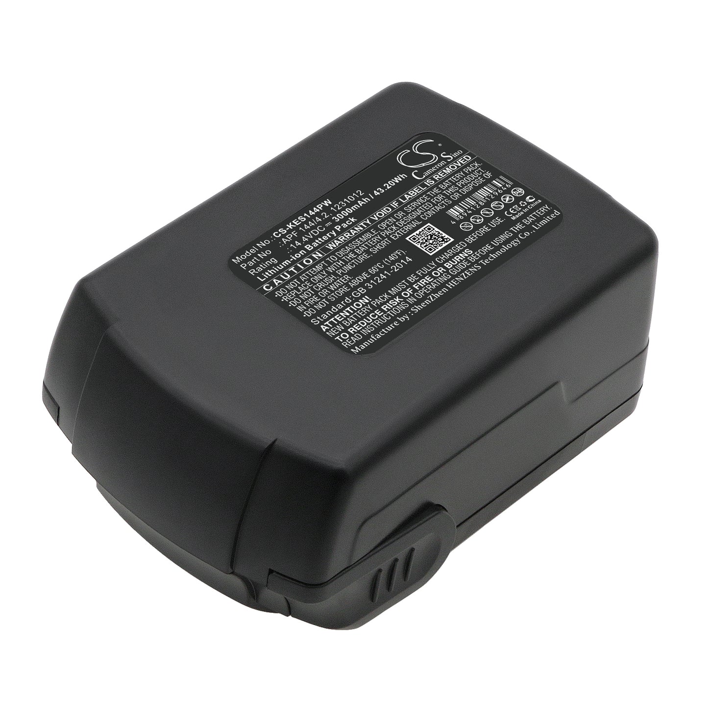 14.4V 3000mAh/43.20Wh Li-ion Power Tools Battery for Kress