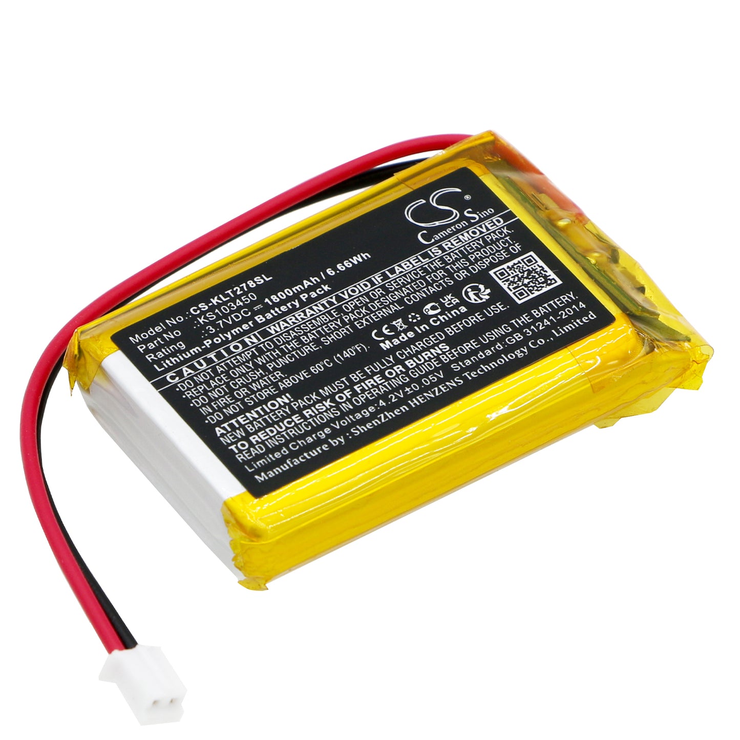 CS-KLT278SL Replacement Battery – Compatible with AT278