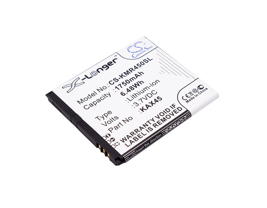 3.7V 1750mAh/6.48Wh Li-ion Mobile/SmartPhone Battery for KAZAM