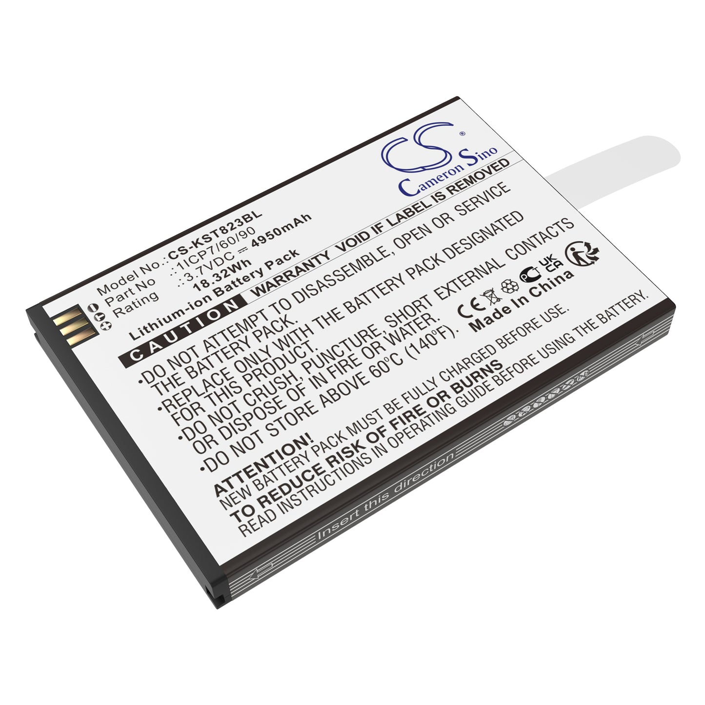 CS-KST823BL Replacement Battery – Compatible with KS8223