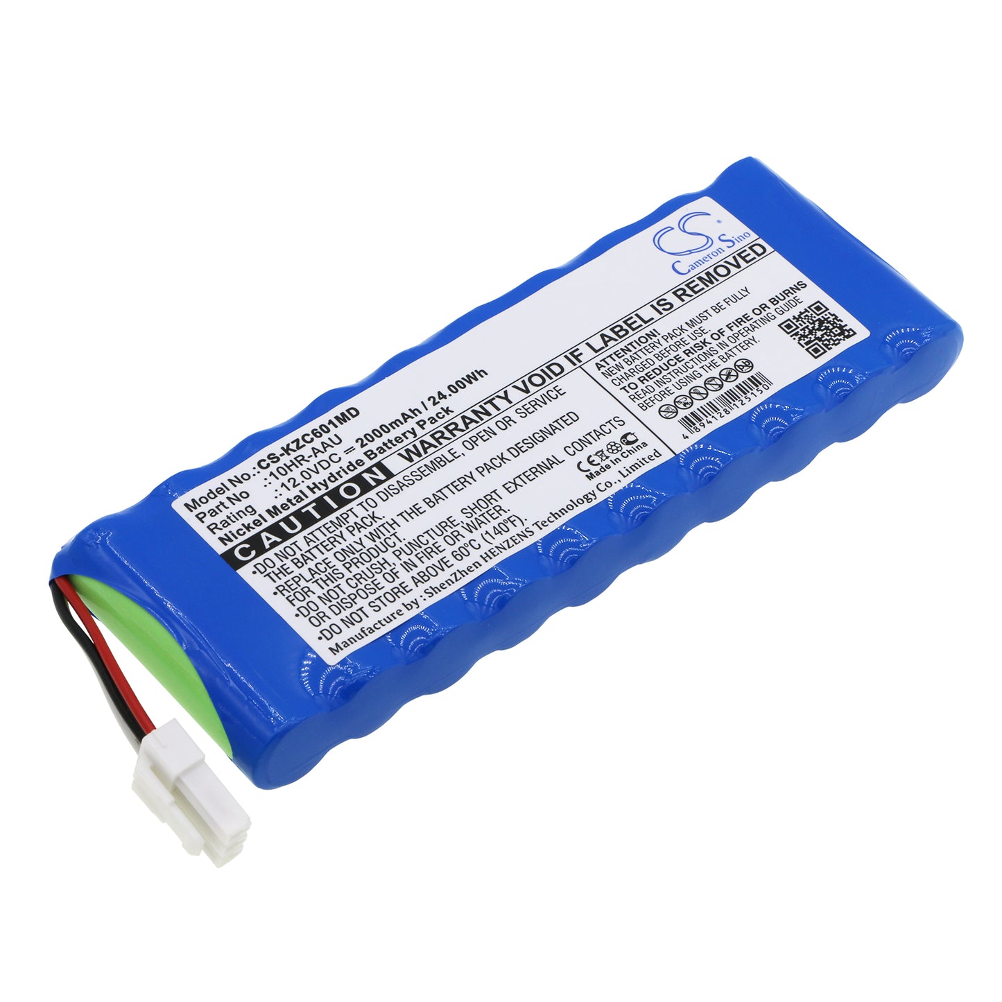 CS-KZC601MD Replacement Battery – Compatible with Cardico 601, ECG-601
