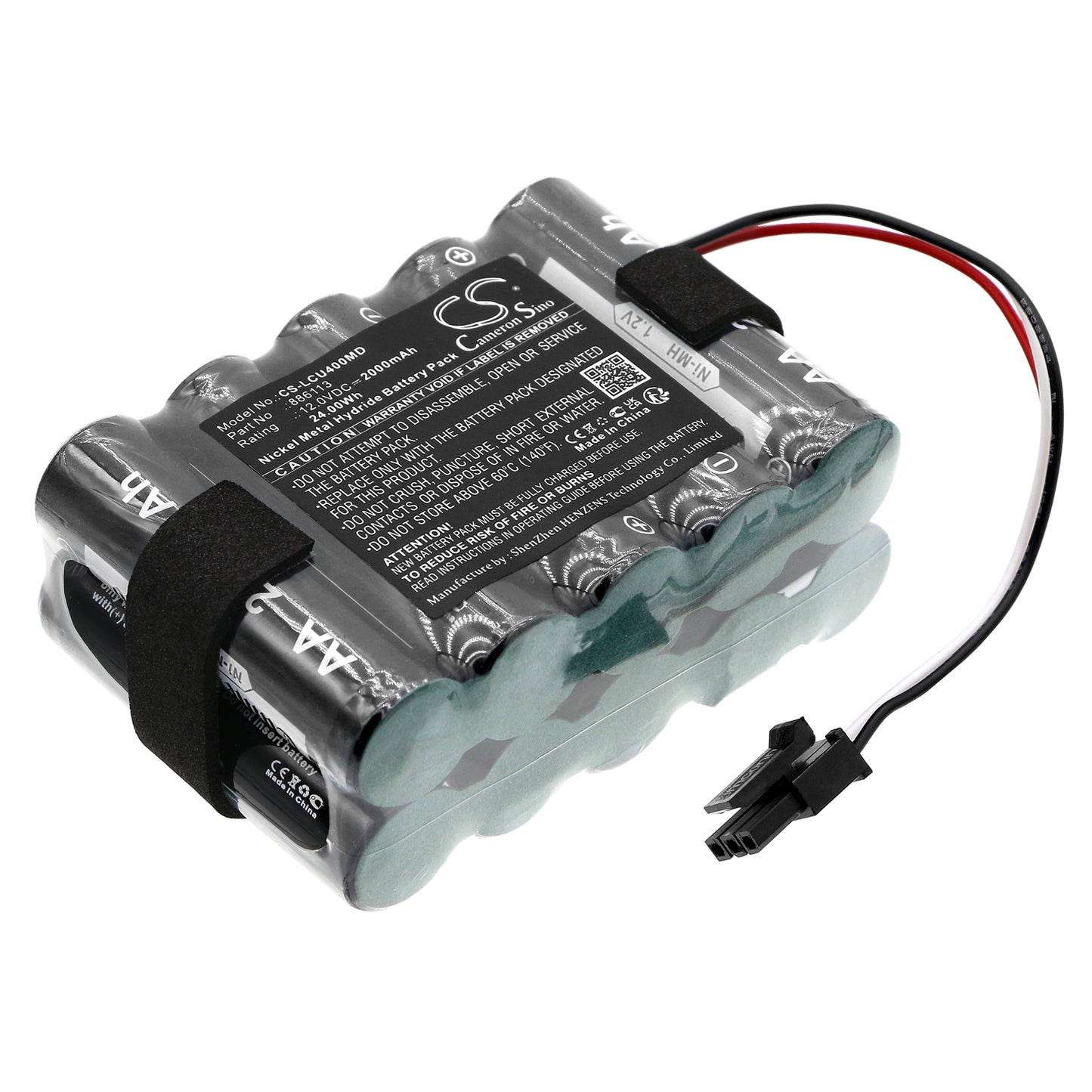 CS-LCU400MD Replacement Battery – Compatible with LCSU4 Compact Suction Unit