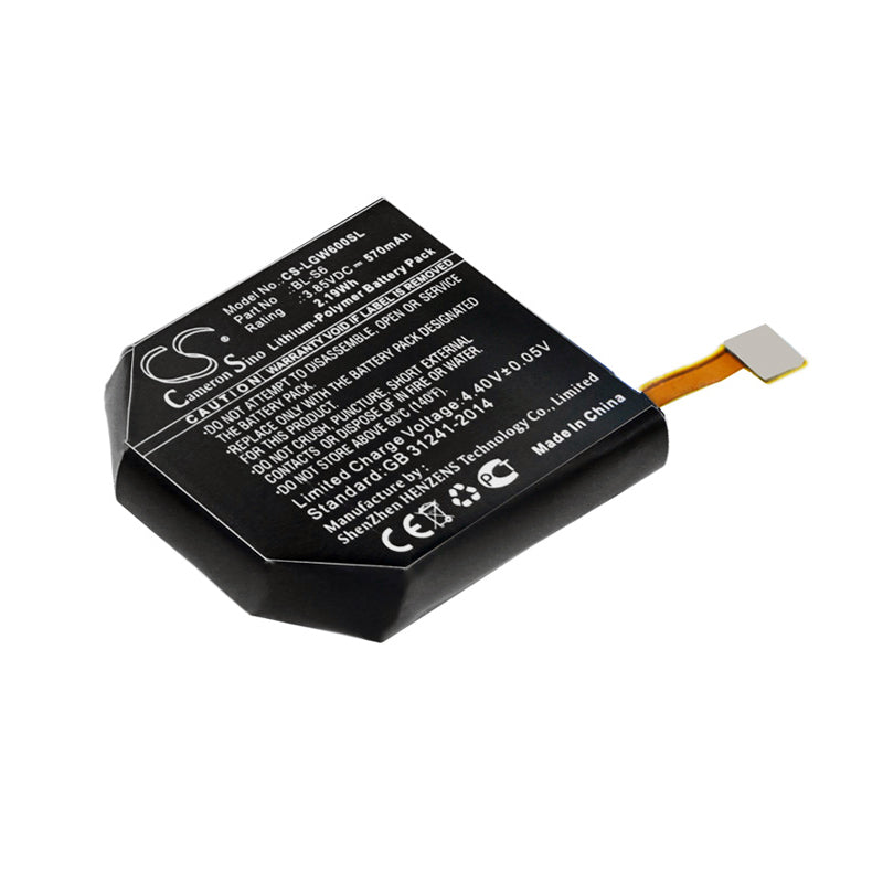 CS-LGW600SL Replacement Battery – Compatible with Watch Urbane Edition LTE