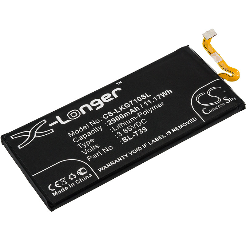 3.85V 2900mAh/11.17Wh Li-Polymer Mobile/SmartPhone Battery for LG
