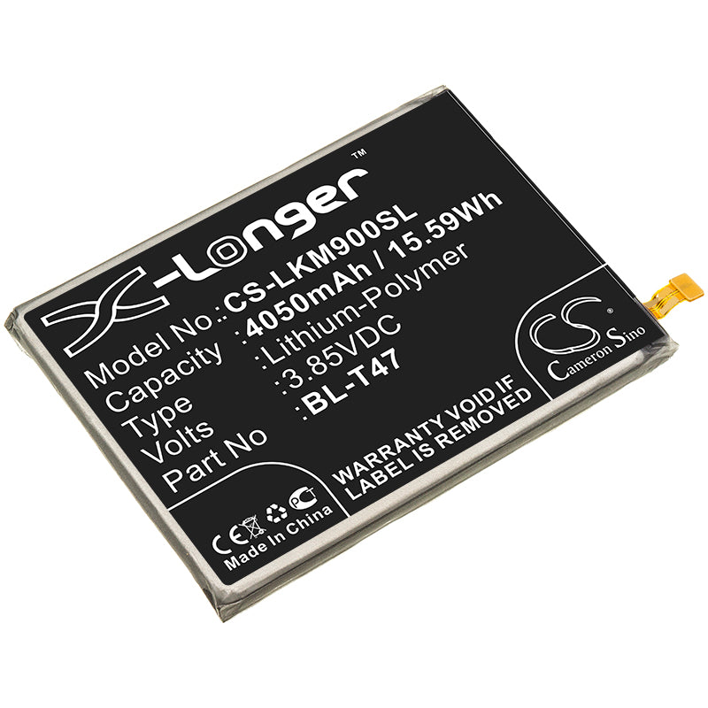 CS-LKM900SL Replacement Battery – Compatible with G900, G900EM, G900EMW, G900N, G900QM, G900TMY, G900UM, G900VM, G910, G910EMW, G910HM, LMG900EM, LMG900EMW, LMG900N, LMG900QM, LMG900TM, LMG900UM1, LMG900UM2, LMG900VM, LM-G900VMY, LMG910EMW, LMG910HM, Velvet, Velvet 4G, Velvet 5G