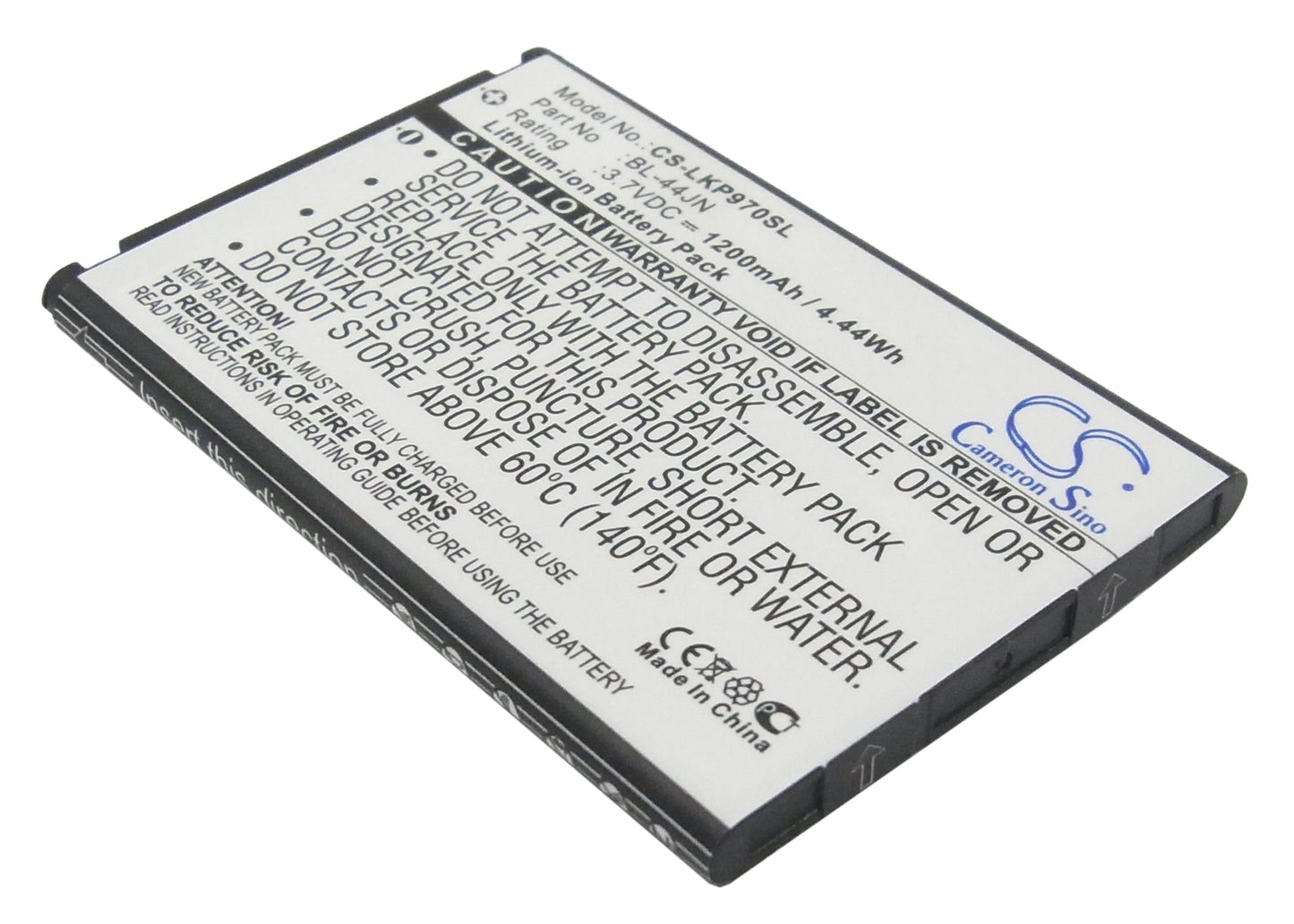 3.7V 1200mAh/4.44Wh Li-ion Mobile/SmartPhone Battery for Alltel
