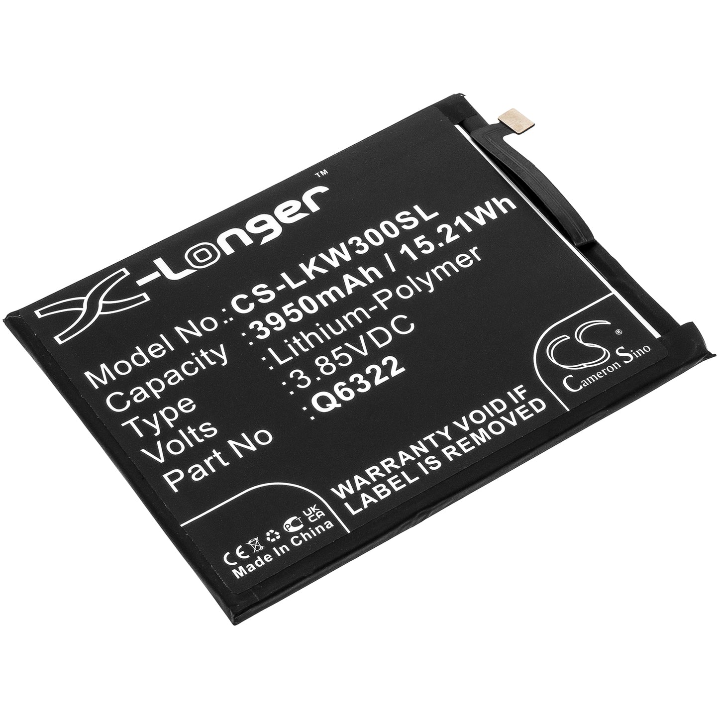 CS-LKW300SL Replacement Battery – Compatible with W30