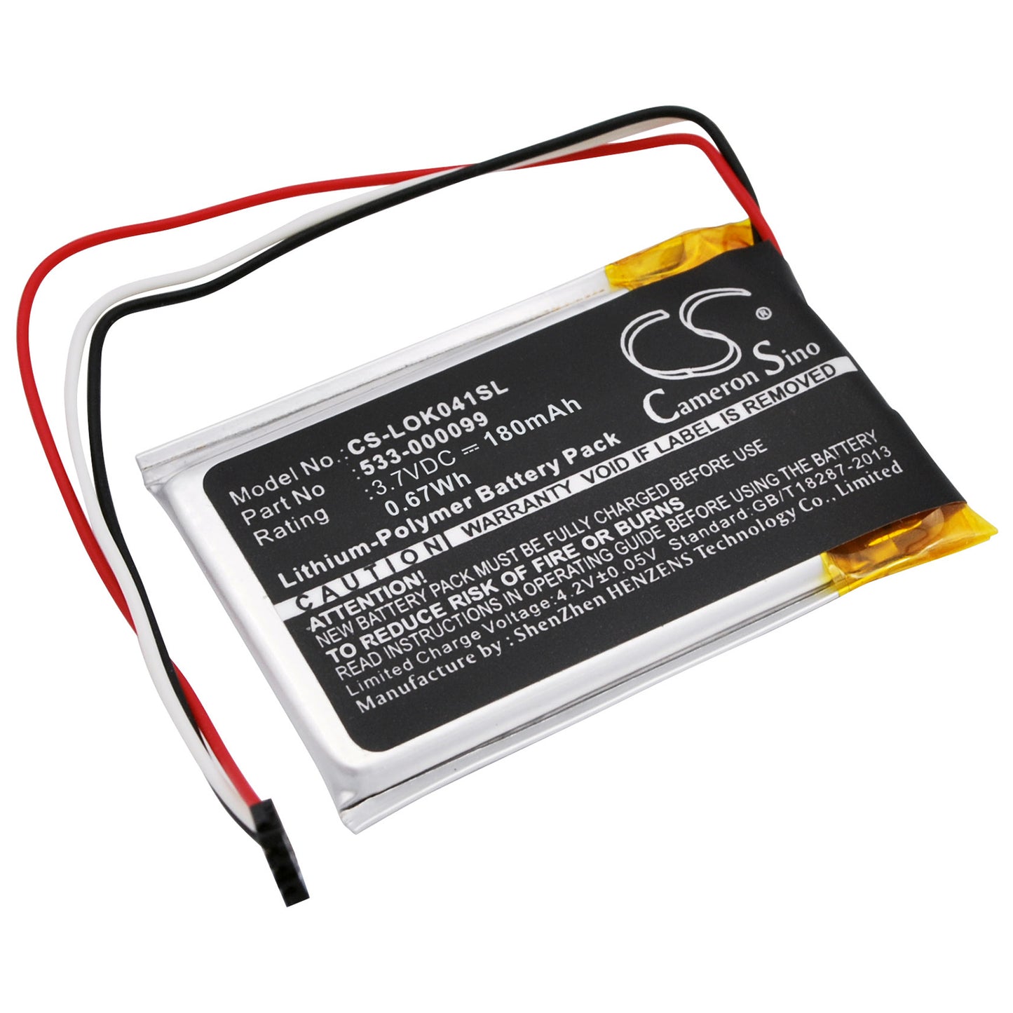 CS-LOK041SL Replacement Battery – Compatible with ik1041, Keys-To-Go