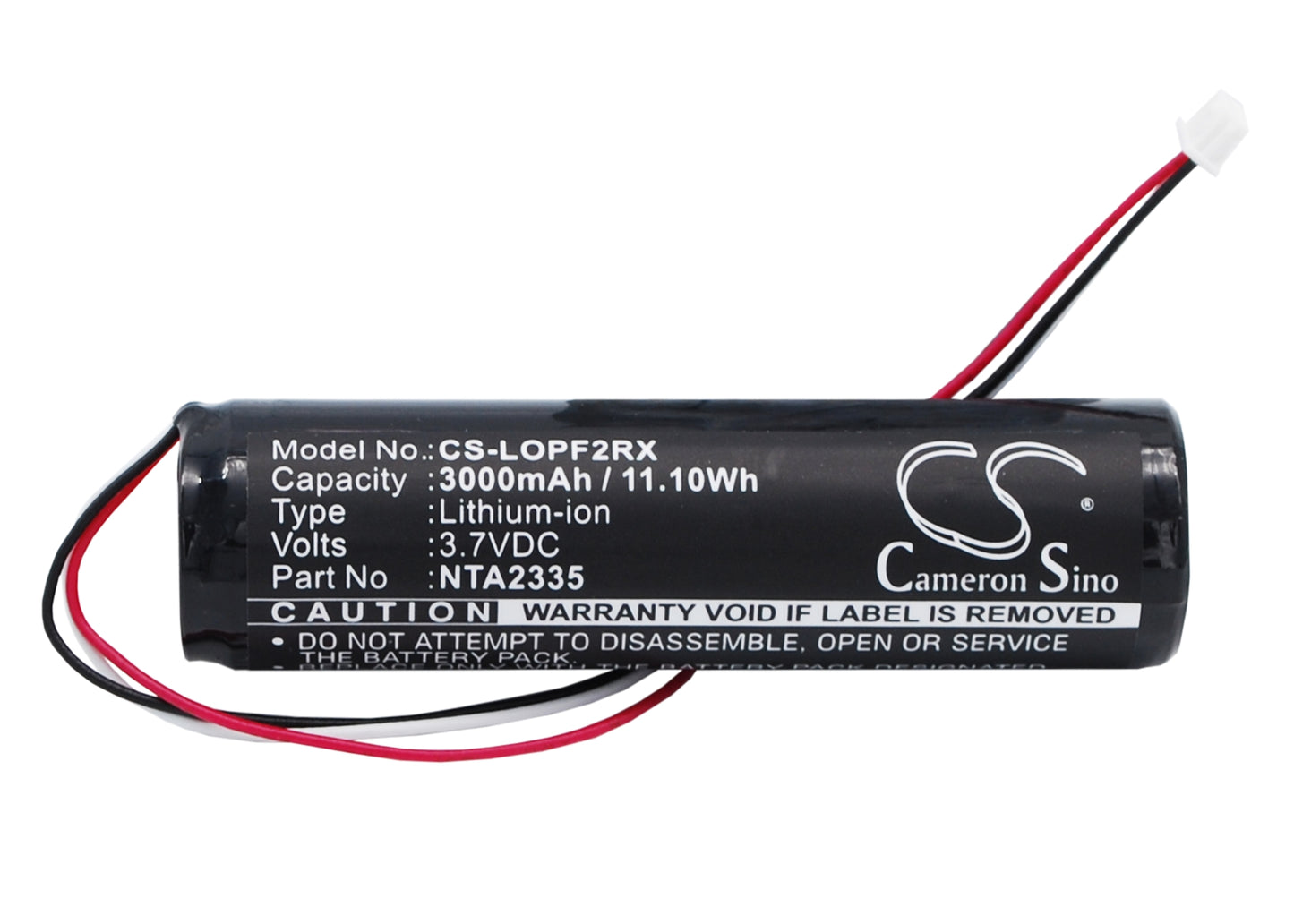 3.7V 3000mAh/11.10Wh Li-ion Speaker Battery for Logitech