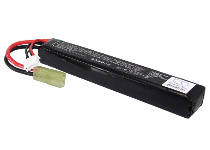 11.1V 1100mAh/12.21Wh Li-Polymer RC Hobby Battery for Airsoft Guns