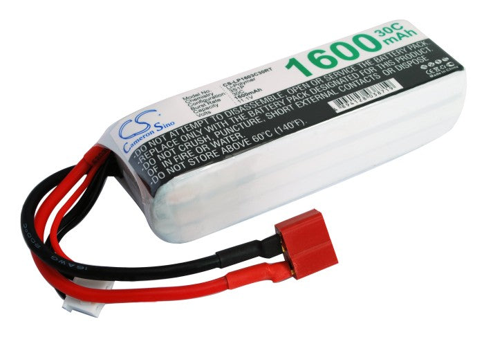 11.1V 1600mAh Li-Polymer RC Hobby Battery for RC