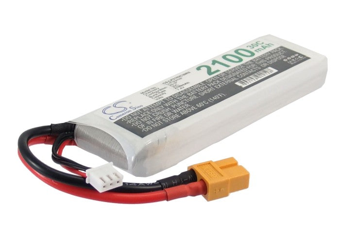 7.4V 2100mAh Li-Polymer RC Hobby Battery for RC