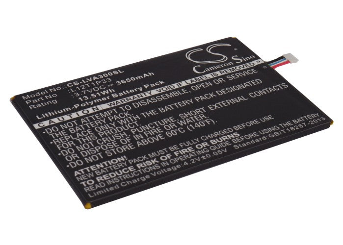 3.7V 3650mAh/13.51Wh Li-Polymer Tablet Battery for Lenovo