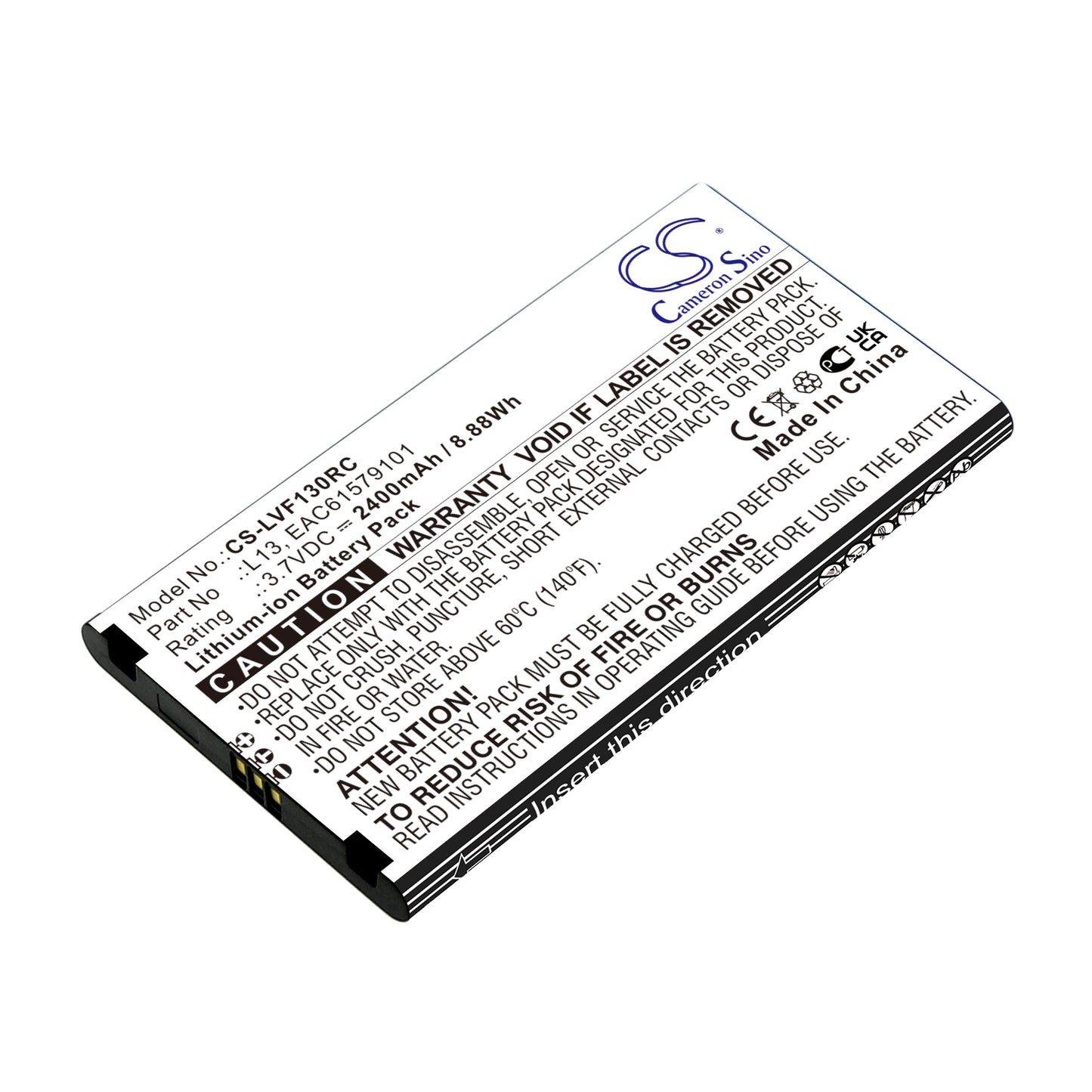 3.7V 2400mAh/8.88Wh Li-ion Hotspot Battery for NTT Docomo