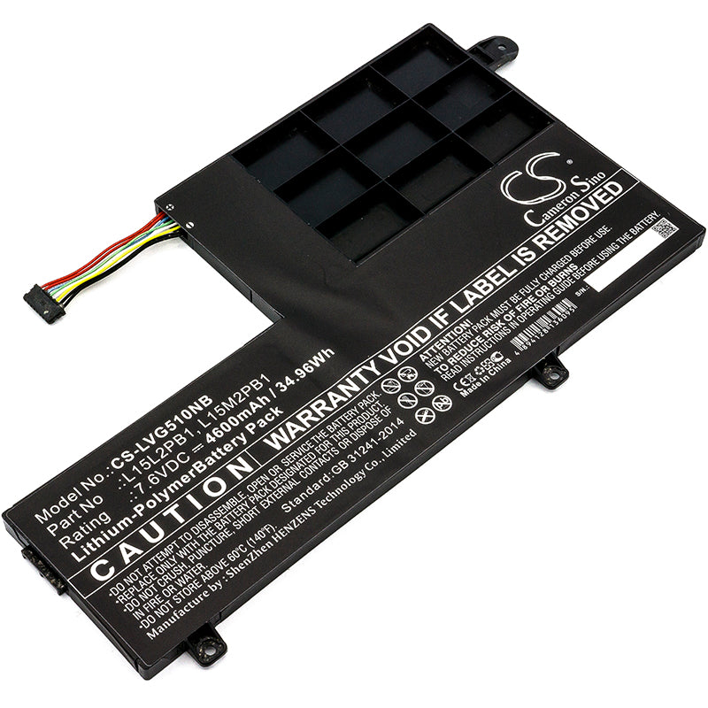7.6V 4600mAh/34.96Wh Li-Polymer Notebook/Laptop Battery for Lenovo