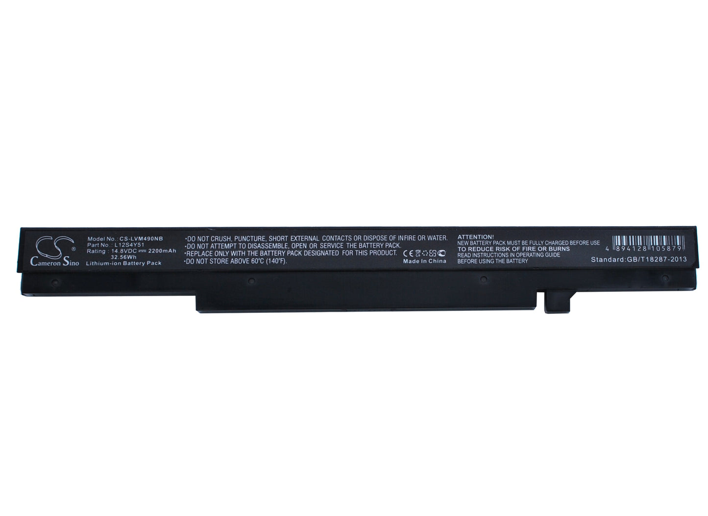 14.8V 2200mAh/32.56Wh Li-ion Notebook/Laptop Battery for Lenovo