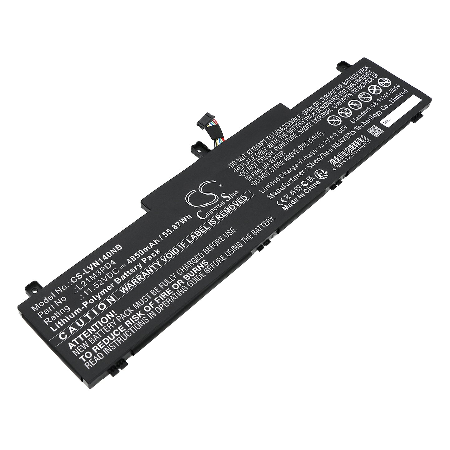 CS-LVN140NB Replacement Battery – Compatible with ThinkPad Neo 14