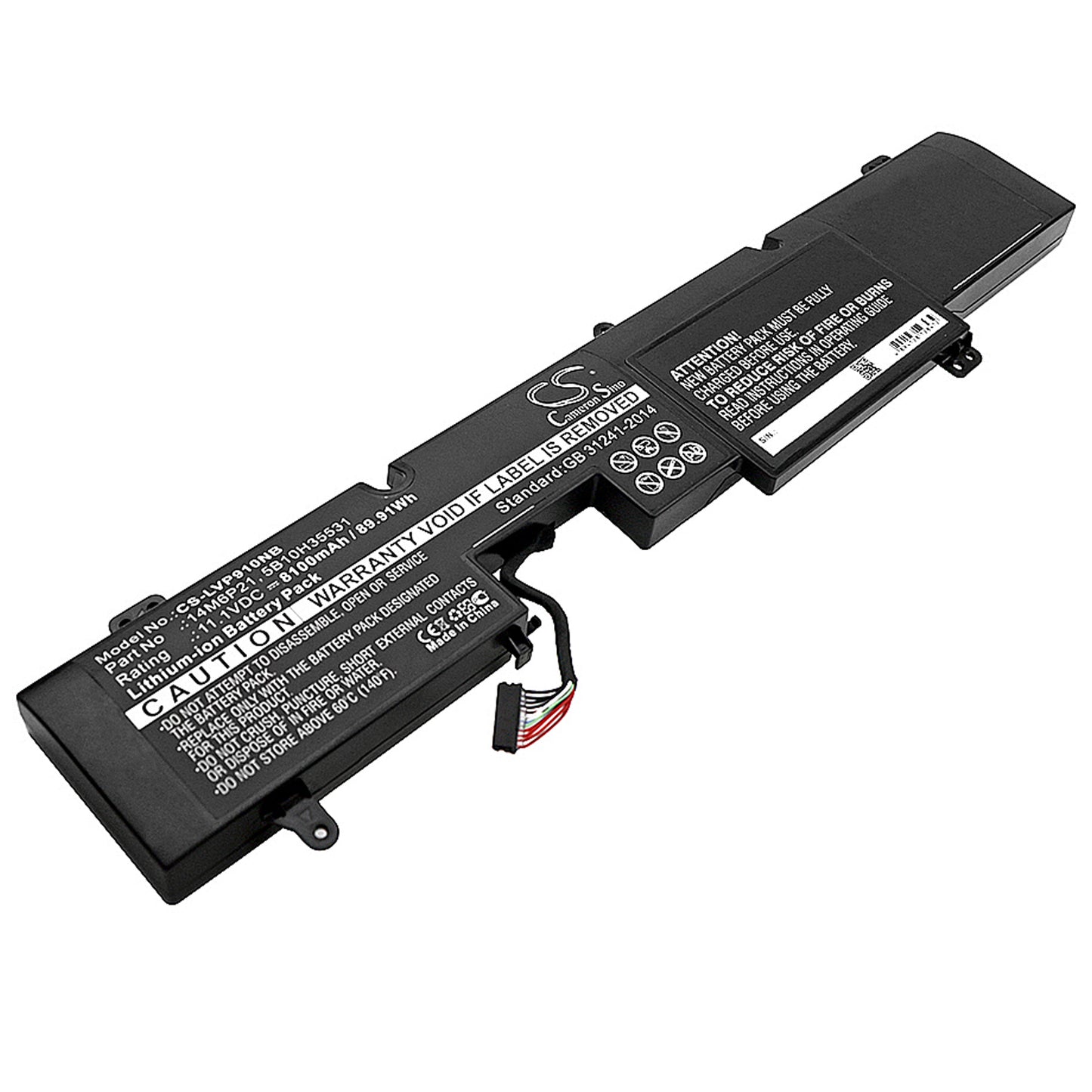 11.1V 8100mAh/89.91Wh Li-ion Notebook/Laptop Battery for Lenovo