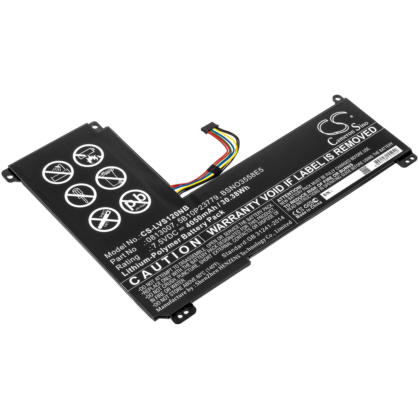 CS-LVS120NB Replacement Battery – Compatible with Ideapad 120S-14, Ideapad 120S-14IAP, IdeaPad 120S-14IAP (81A5) Seri, IdeaPad 120S-14IAP (81A5004BGE, IdeaPad 120S-14IAP (81A5004CGE, IdeaPad 120S-14IAP (81A5006KGE, IdeaPad 120S-14IAP (81A5006MGE, IdeaPad 120S-14IAP (81A5006NGE, IdeaPad 120S-14IAP (81A50072GE, IdeaPad 120S-14IAP (81A500ACGE, IdeaPad 120S-14IAP (81A500ADGE, IdeaPad 120S-14IAP (81A500AEGE, IdeaPad 120S-14IAP (81A500AQGE, IdeaPad 120S-14IAP (81A500C0GE, IdeaPad 120S-14IAP