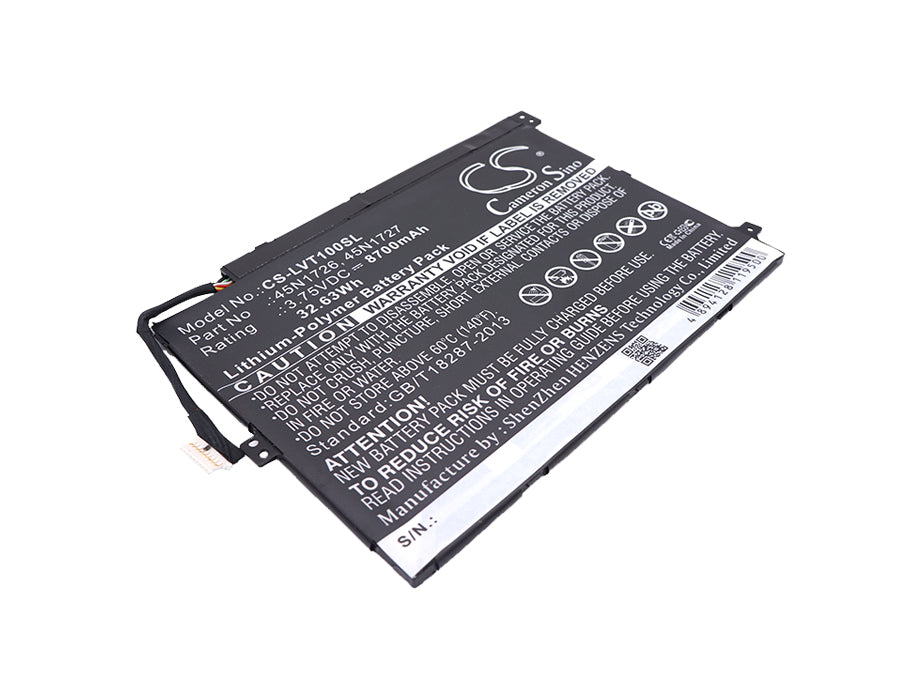 3.75V 8700mAh/32.63Wh Li-Polymer Tablet Battery for Lenovo