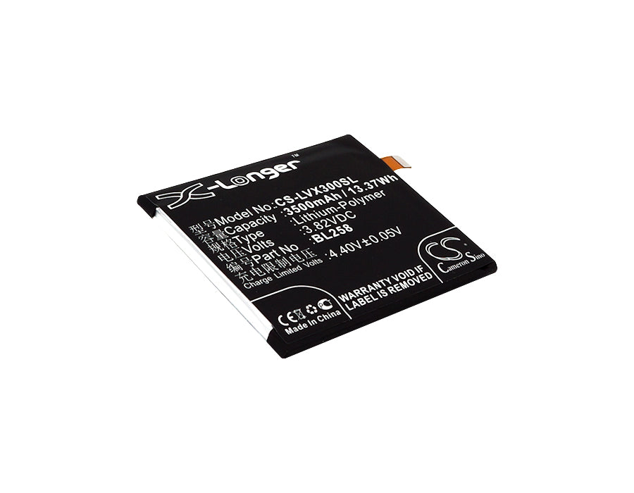 CS-LVX300SL Replacement Battery – Compatible with Lemon X3, Lemon X3 Dual SIM TD-LTE, Vibe X3, X3c50, X3c70