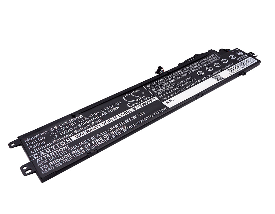 7.4V 6500mAh/48.10Wh Li-Polymer Notebook/Laptop Battery for Lenovo