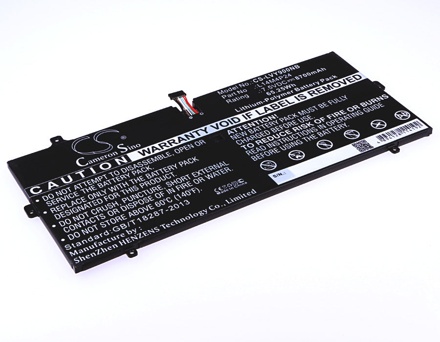 7.5V 8700mAh/65.25Wh Li-Polymer Notebook/Laptop Battery for Lenovo