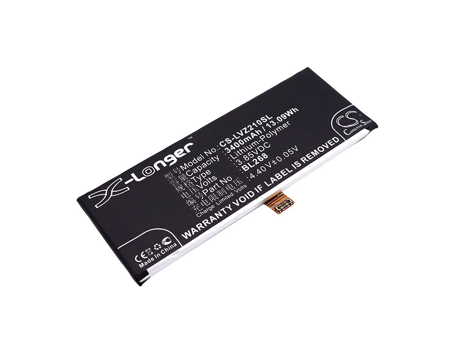 3.85V 3400mAh/13.09Wh Li-Polymer Mobile/SmartPhone Battery for Lenovo