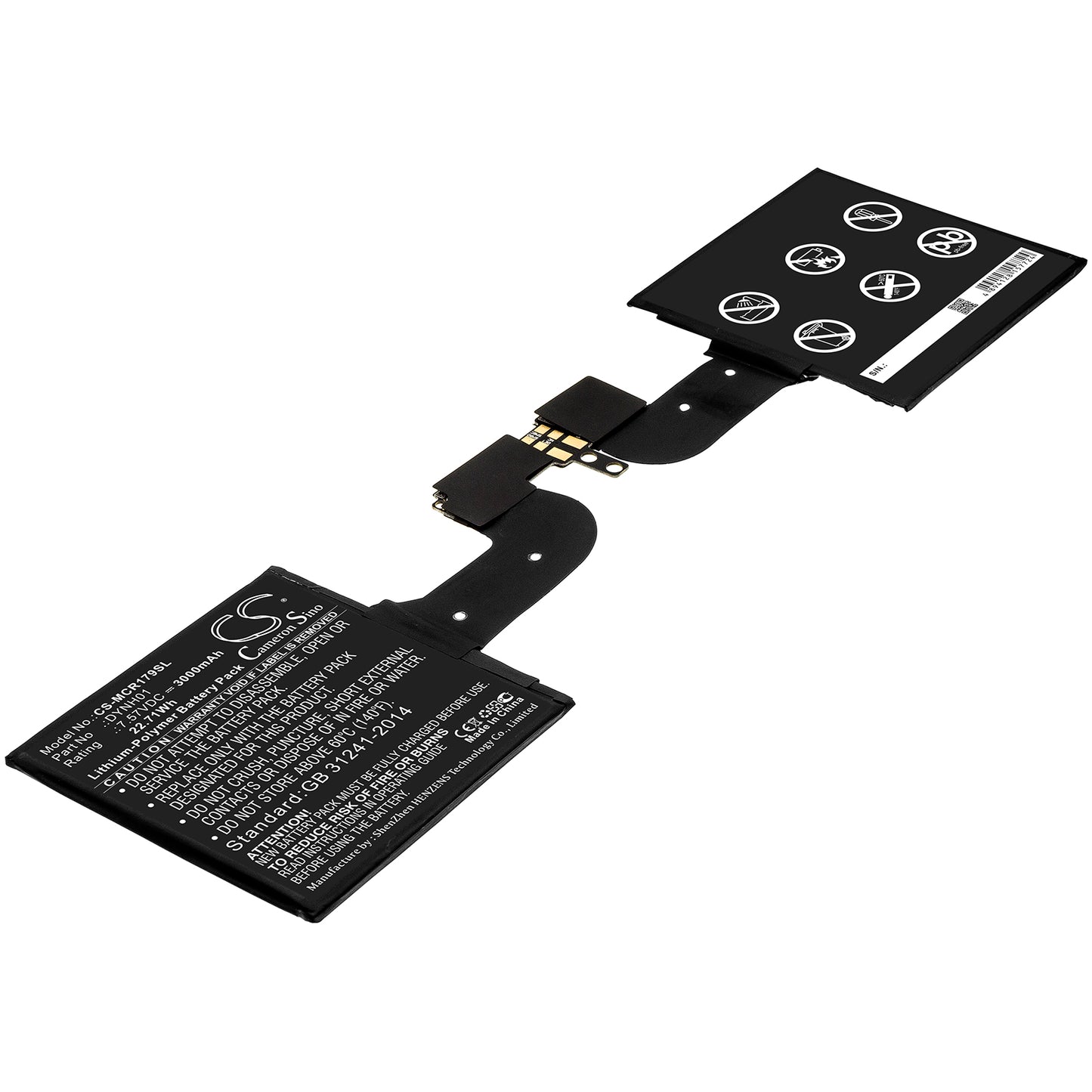 CS-MCR179SL Replacement Battery – Compatible with Surface Book 2 1793, Surface Book 2 1793 15