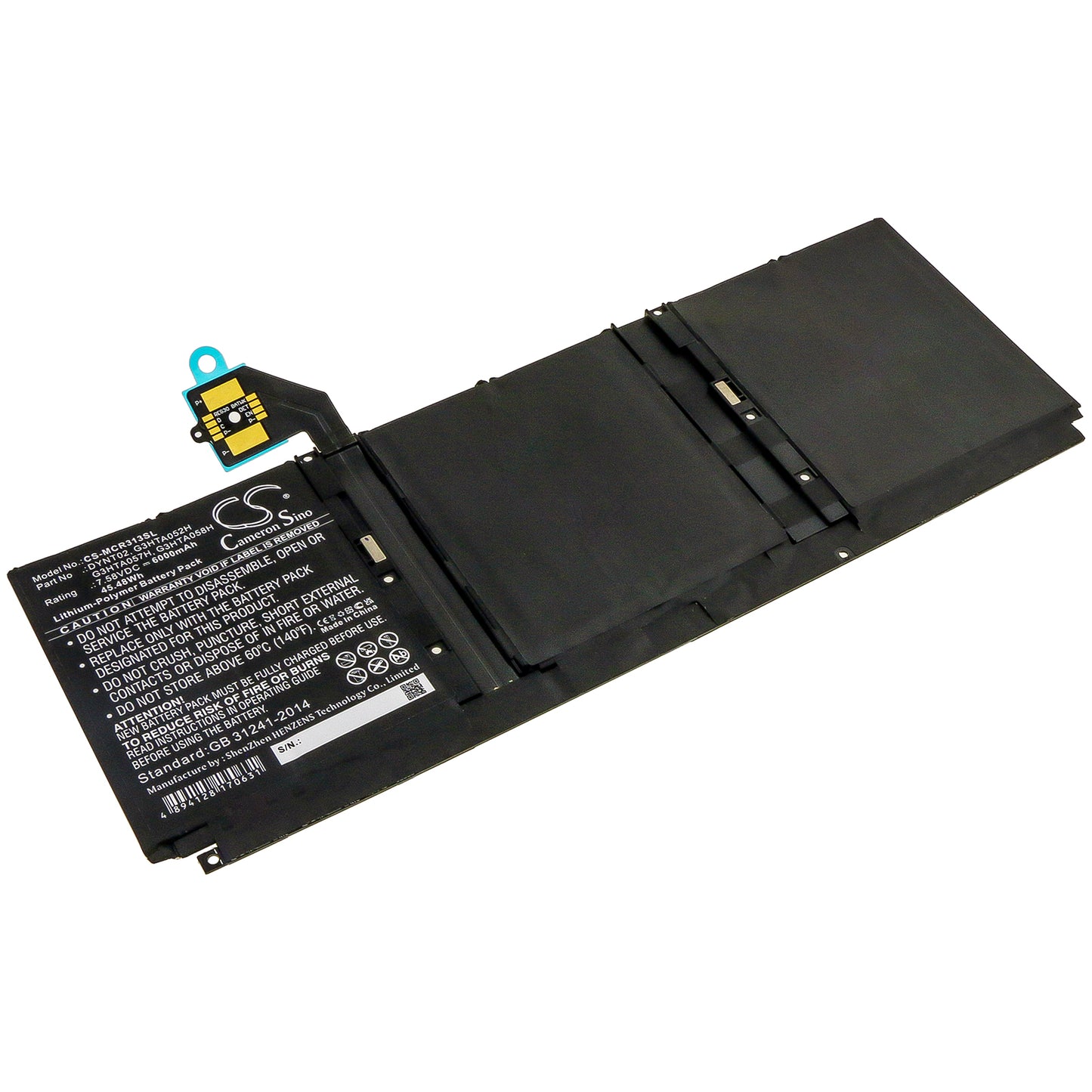 CS-MCR313SL Replacement Battery – Compatible with Surface Book 3 13 Core i5-1035, Surface Book 3 15 1872, Surface Book 3 1867, Surface Book 3 1868, Surface Book 3 1872, Surface Book 3 1873