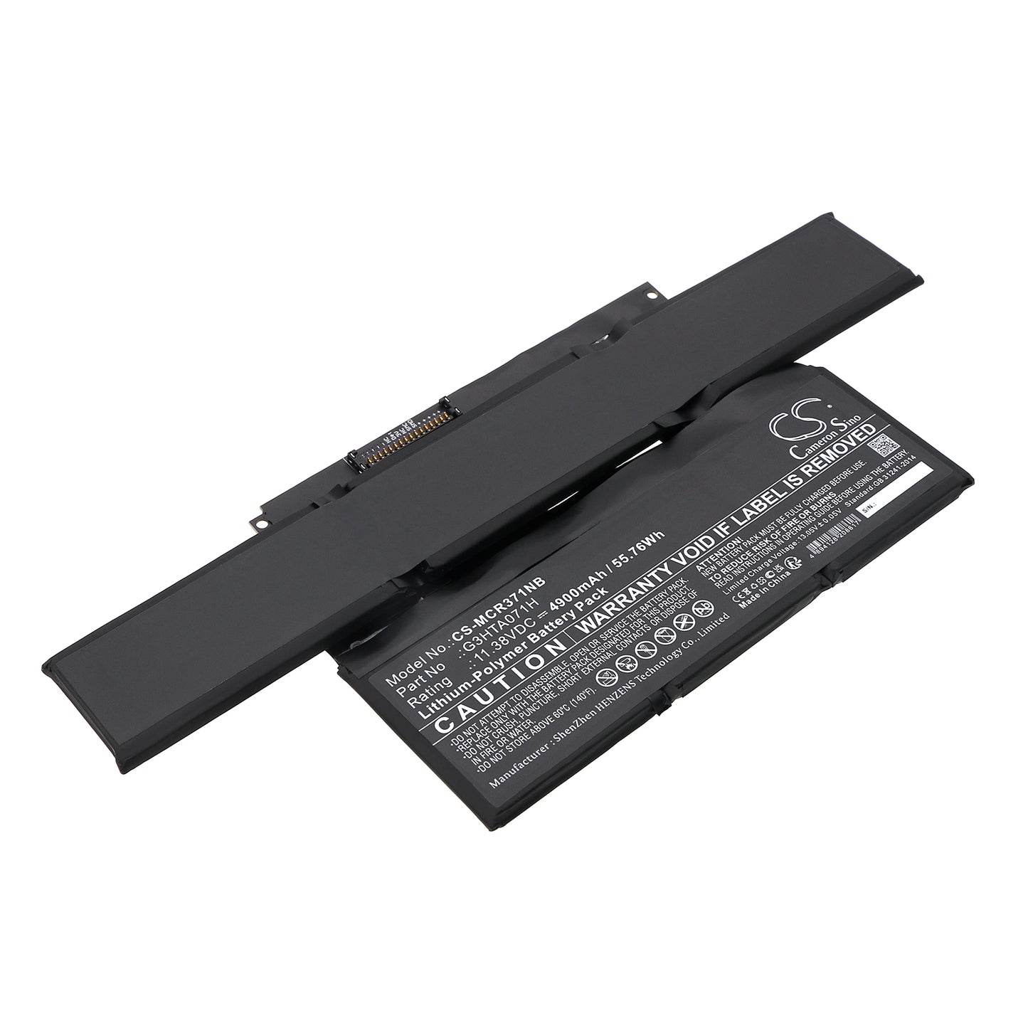 CS-MCR371NB Replacement Battery – Compatible with Surface Laptop Studio 1964, Surface Laptop Studio 1964 14.