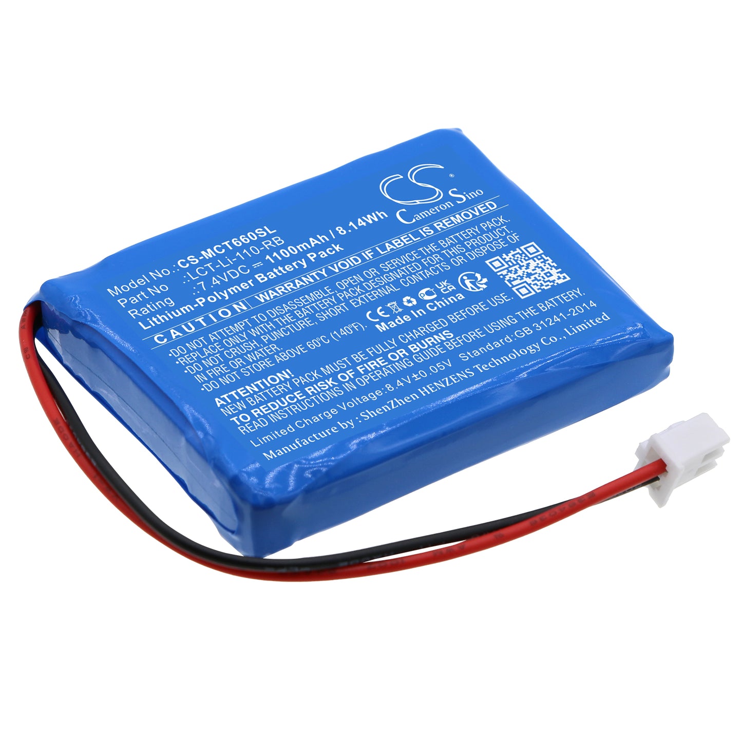 CS-MCT660SL Replacement Battery – Compatible with LCT-Li-110, LCT-Li-16, LCT-Li-33, LCT-Li-7, MCT-Li-16, MCT-Li-16 Plus, MCT-Li-3, MCT-Li-3 Plus, MCT-Li-33, MCT-Li-33 Plus, MCT-Li-66, MCT-Li-66 Plus, MCT-Li-7, MCT-Li-7 Plus