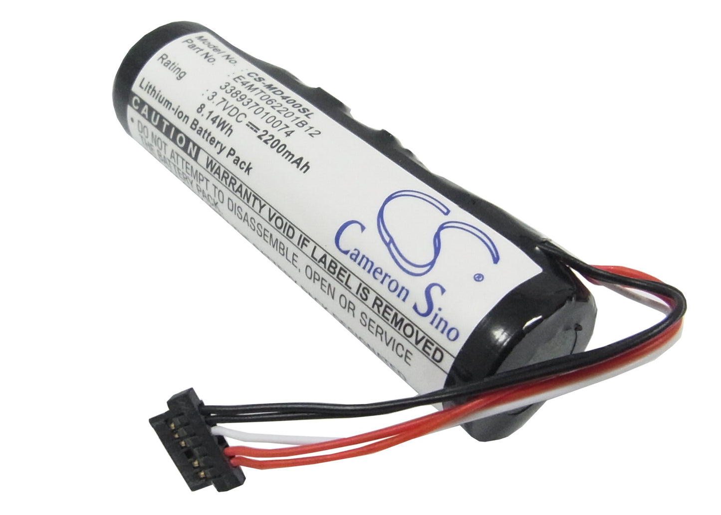 3.7V 2200mAh Li-ion GPS/Navigator Battery for Medion