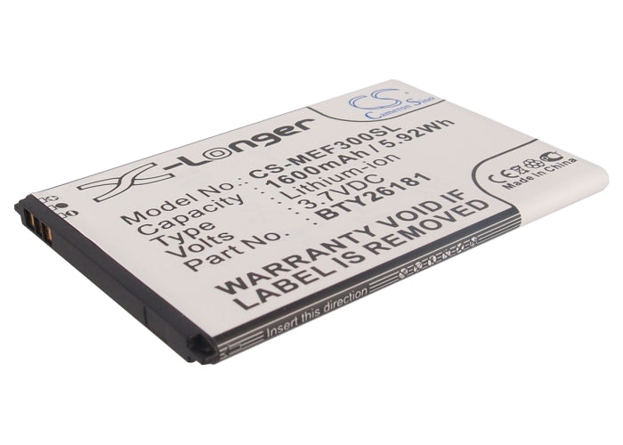 3.7V 1600mAh/5.92Wh Li-ion Mobile/SmartPhone Battery for Mobistel