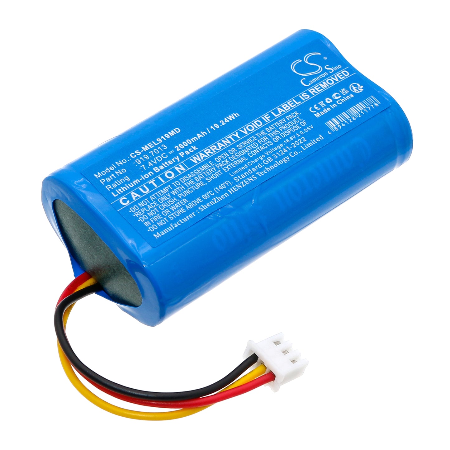 CS-MEL919MD Replacement Battery – Compatible with Sonata
