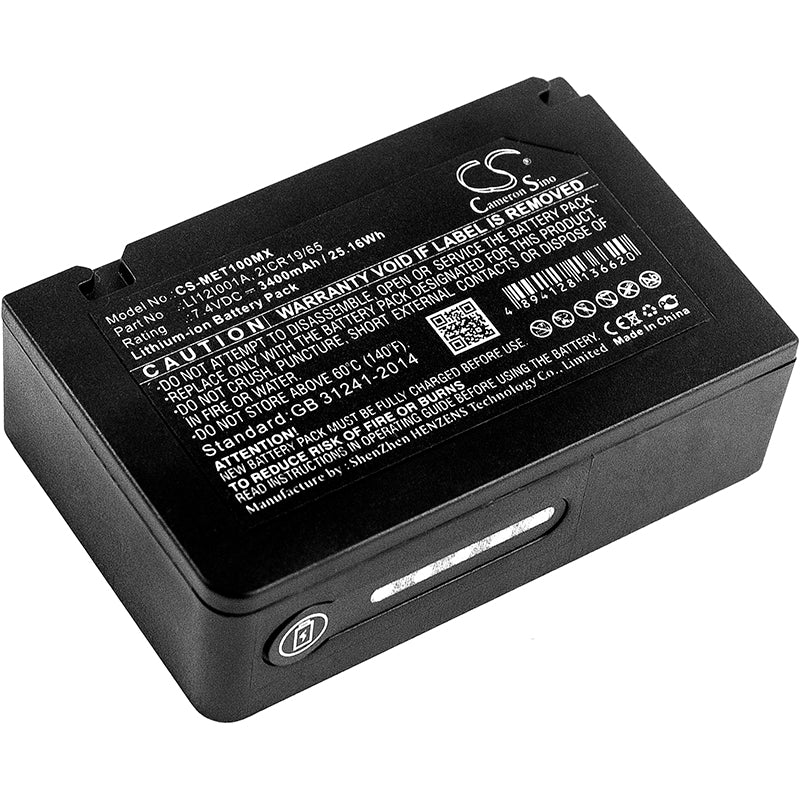7.4V 3400mAh/25.16Wh Li-ion Medical Battery for Mindray