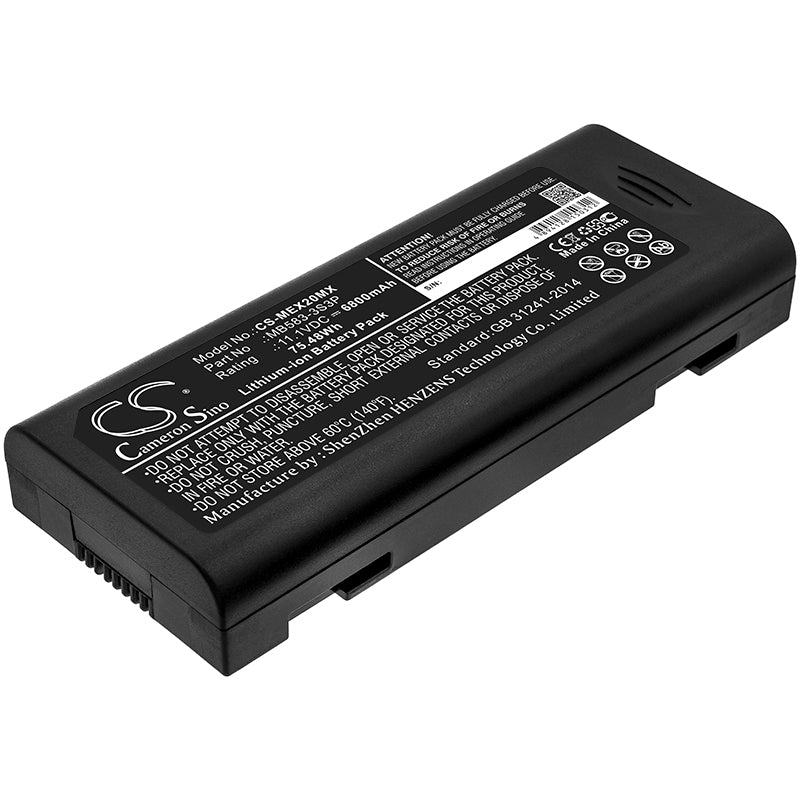 CS-MEX20MX Replacement Battery – Compatible with A5, Accutorr 3, Accutorr 7, Beneheart R12, BeneView T5, BeneView T6, BeneView T8, Benevision N12 Patient Monitor, Benevision N15 Patient Monitor, Benevision N17 Patient Monitor, Benevision T8 Patient Monitor, DPM 6, DPM6, DPM7, Monitor T5, Monitor T6, Monitor T8, N12, Passport 12, Passport 12m, Passport 17m, Passport 8, R12, T5, T6, T8, VS-600, VS-900