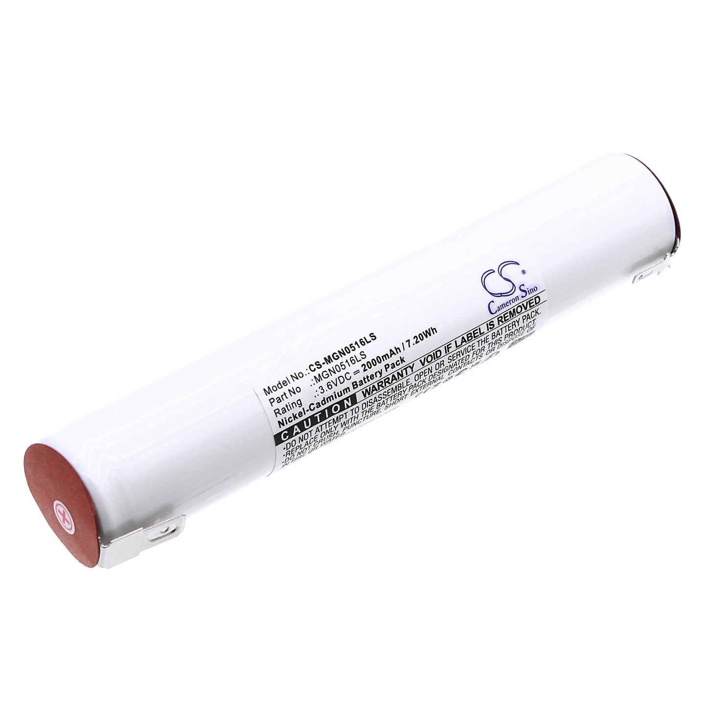 CS-MGN0516LS Replacement Battery – Ni-CD 3.6 2000mAh / 7.20Wh