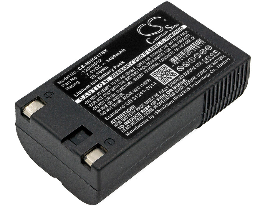 7.4V 3400mAh/25.16Wh Li-ion Barcode/Scanner Battery for Sierra