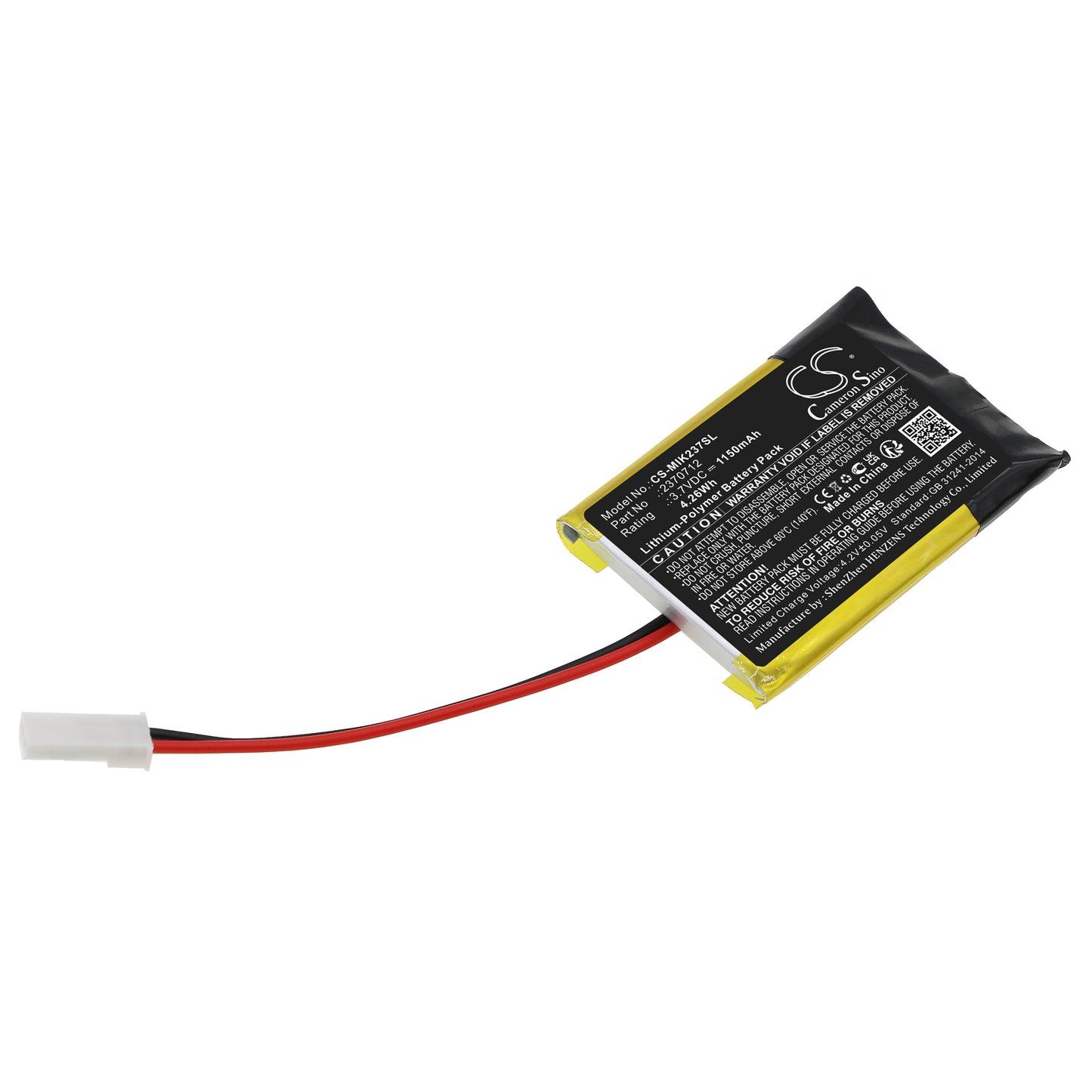 CS-MIK237SL Replacement Battery – Compatible with iPilot Link Remote 2016, iPilot Link Remote Earlier
