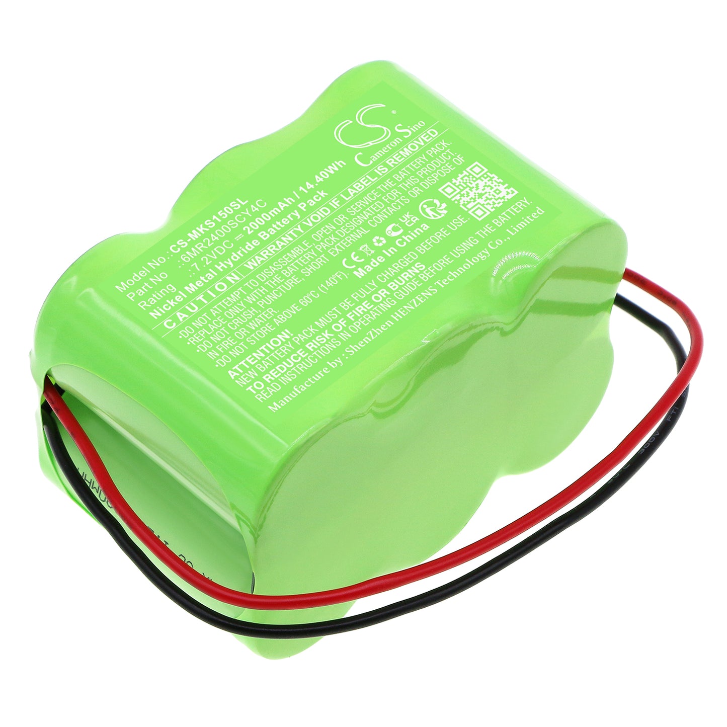 CS-MKS150SL Replacement Battery – Compatible with measuring devices Golden Power, MSK15