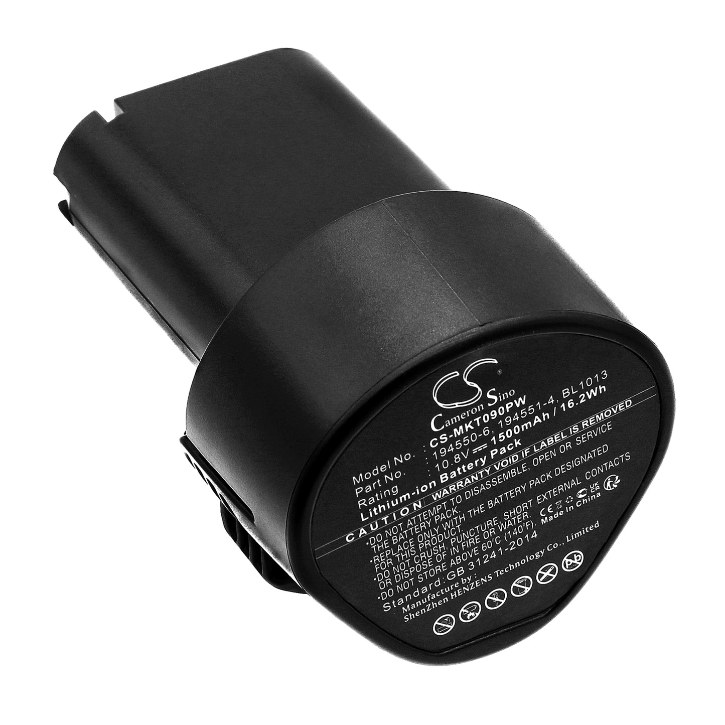 10.8V 1500mAh/16.20Wh Li-ion Power Tools Battery for Makita