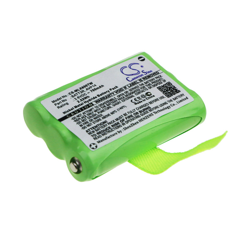CS-MLX600TW Replacement Battery – Compatible with LXT600, LXT630, XT50, XT60, X-Talker T51, X-Talker T55, X-Talker T61, X-Talker T65