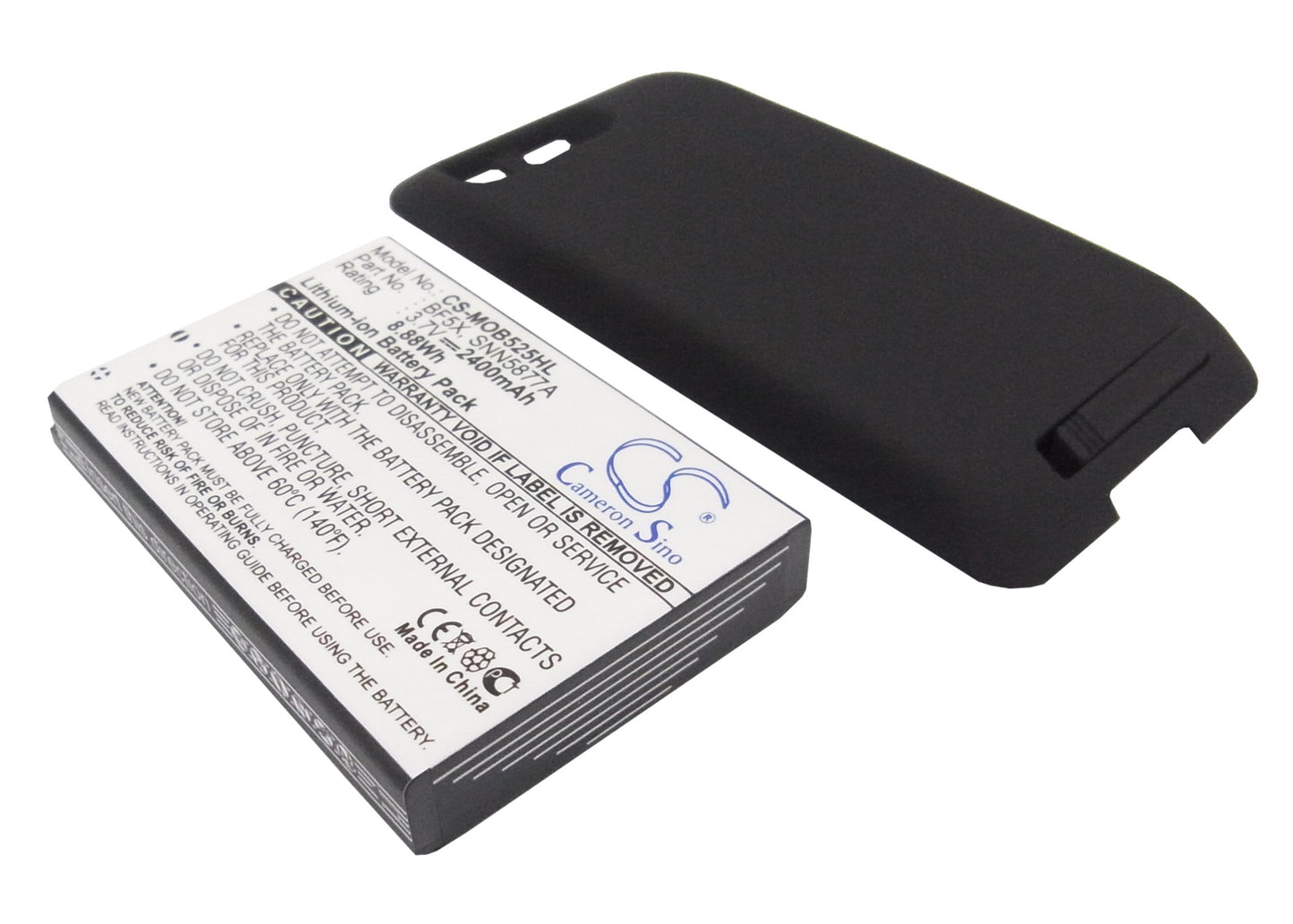 3.7V 2400mAh/8.88Wh Li-ion Mobile/SmartPhone Battery for Motorola