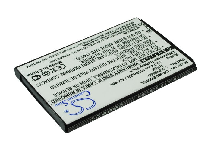 3.7V 1550mAh Li-ion Mobile/SmartPhone Battery for Motorola