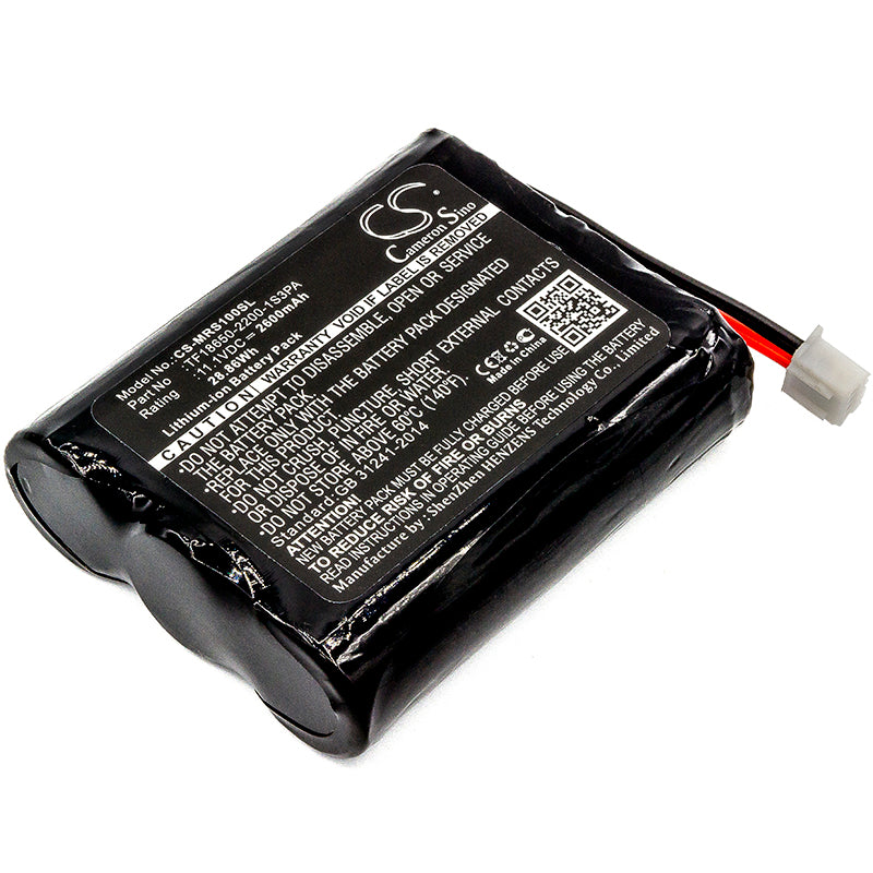 11.1V 2600mAh/28.86Wh Li-ion Speaker Battery for Marshall